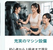 女性トレーナーのサポートイメージ